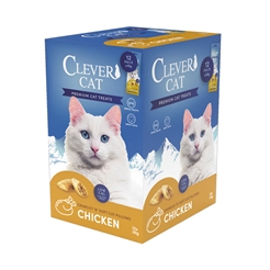 Clever Cat Pillows Kattegodbidder Med Kylling 12 Stk